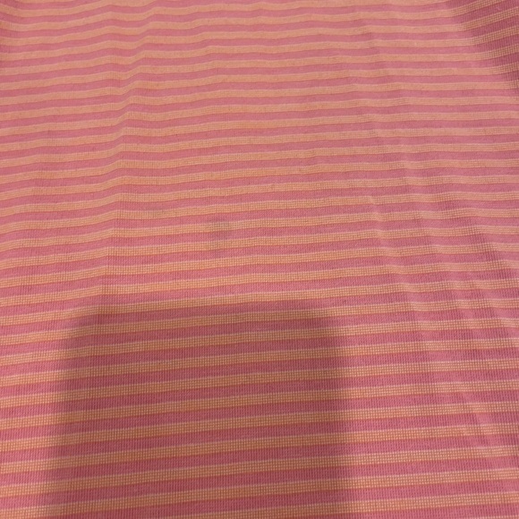 Criquet Men's Coral Striped Shirt - Picture 10 of 11